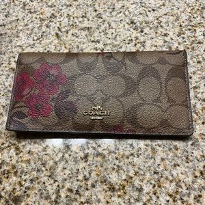 Coach Floral wallet